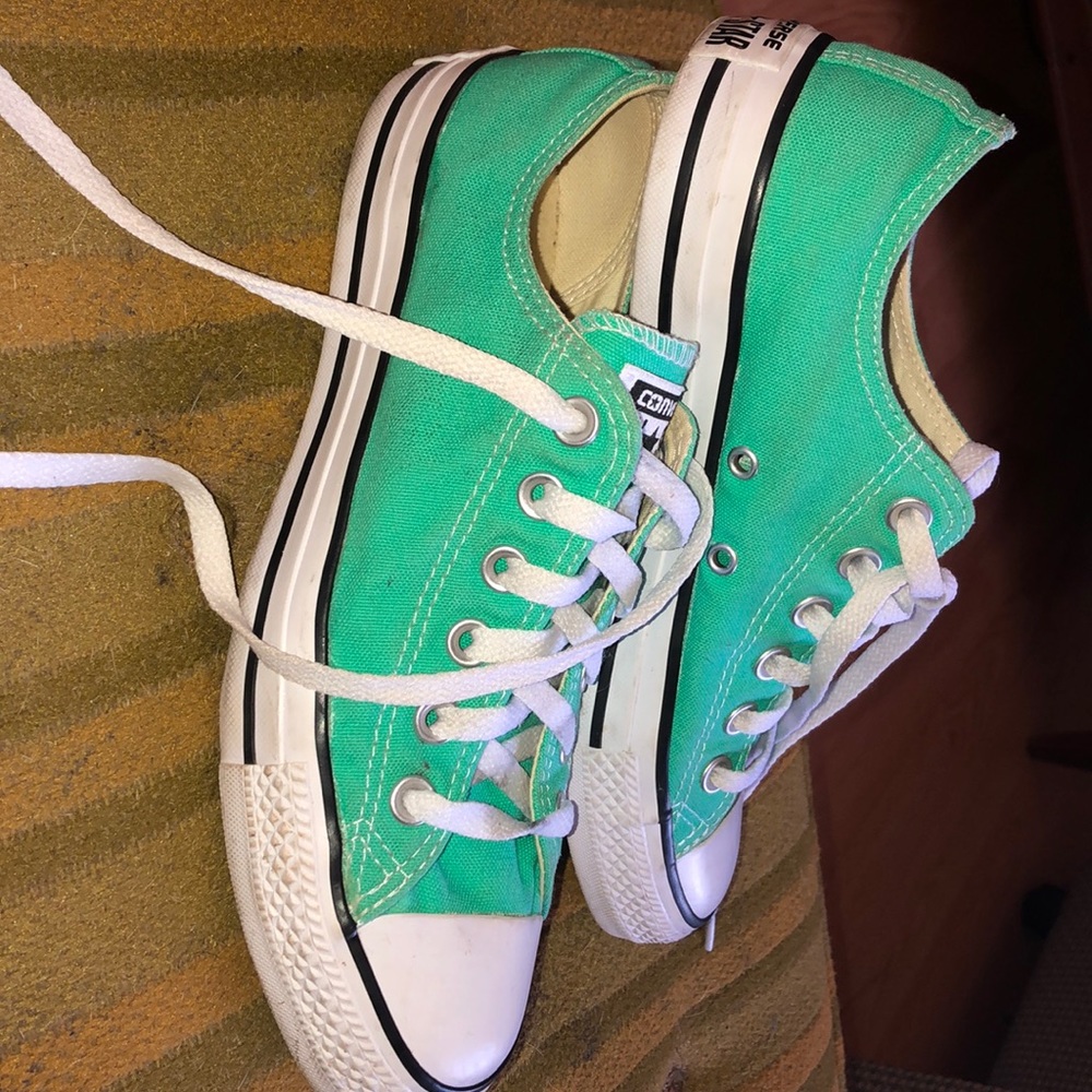 Teal Converse